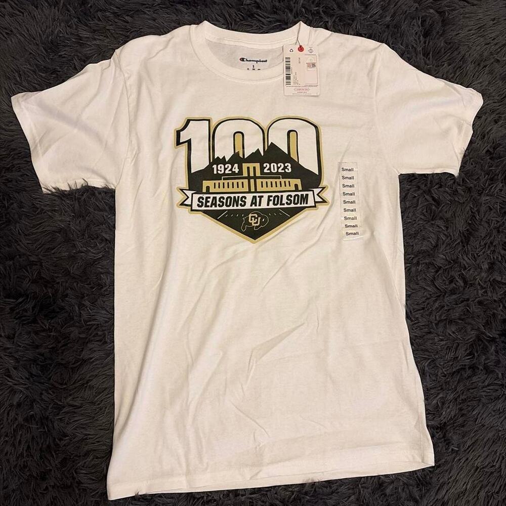 Champion Colorado Buffaloes 100th Season at Folsom Size S